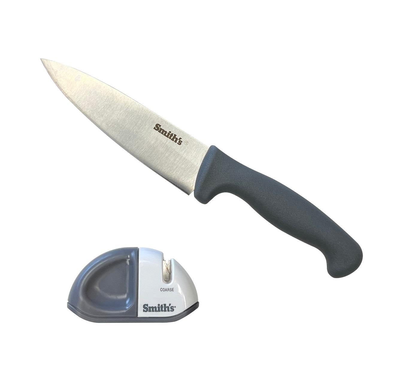 6" Carving Knife With Sharpener