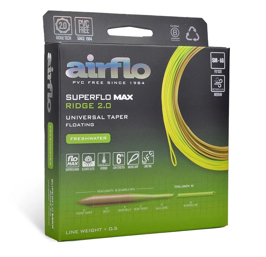 Superflo Max Ridge 2.0 Universal Taper WF9