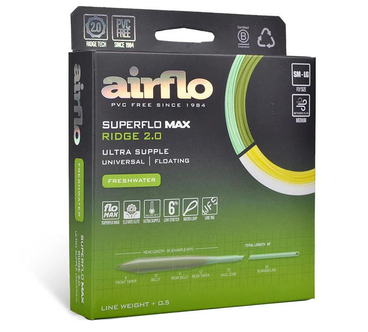 Superflo Max Ridge 2.0 - Ultra Supple Universal Taper