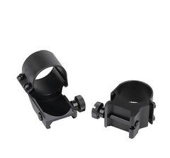 Weaver Medium Extension Top Mount 1" Rings (Gloss Black)