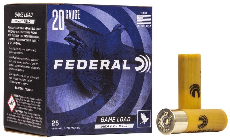 Federal Heavy Field Load 20 Gauge 2-3/4&