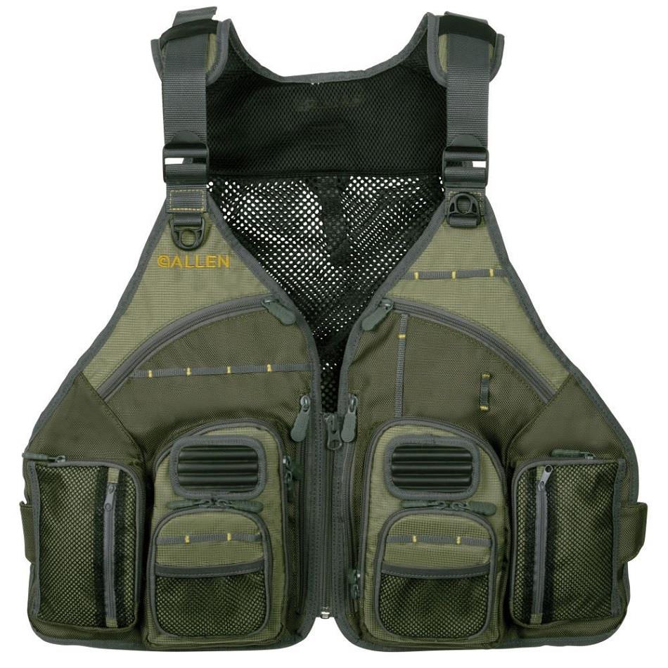 Big Horn Fly Fishing Vest, Green