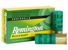 Buckshot 12Ga  2-3/4", #4 Buck 27 Pellets - 5 Rounds