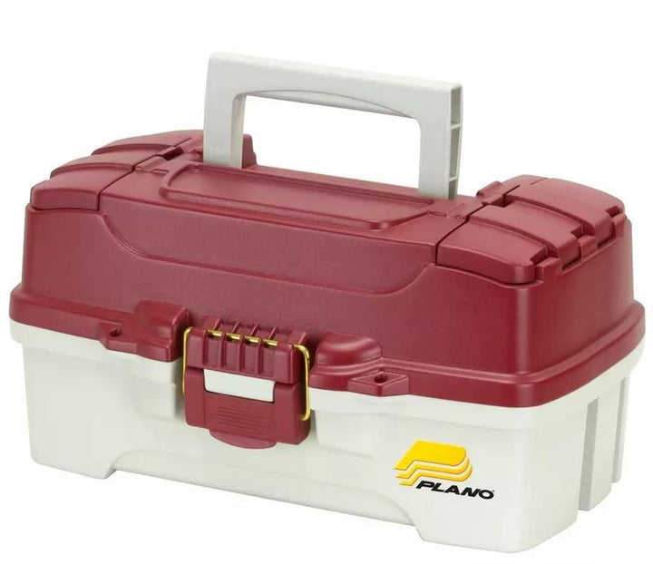 Plano One-Tray Tackle Box - Maroon/Sandstone