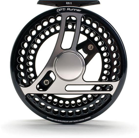 Loop Optirunner Fly Reel - Right - Black