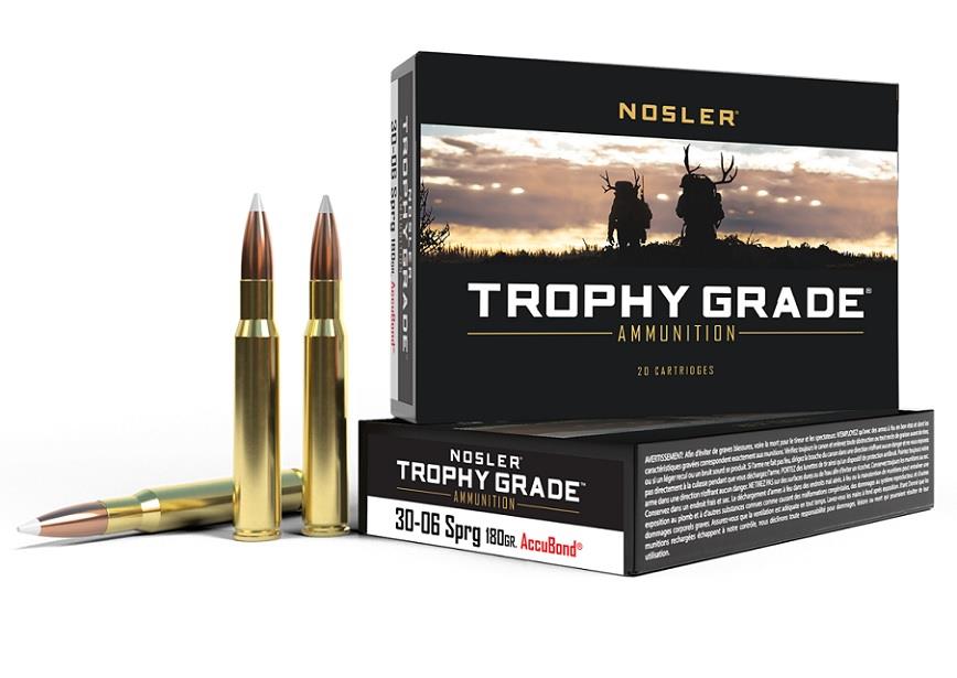 30-06 SPRG 180gr AccuBond Trophy Grade  - 20Rds
