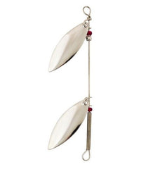 #2 Nickel Double Willow Leaf Spinner