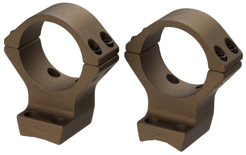 Browning X-Lock Intergrated Mounts Low 30mm - Burnt Bronze Cerakote