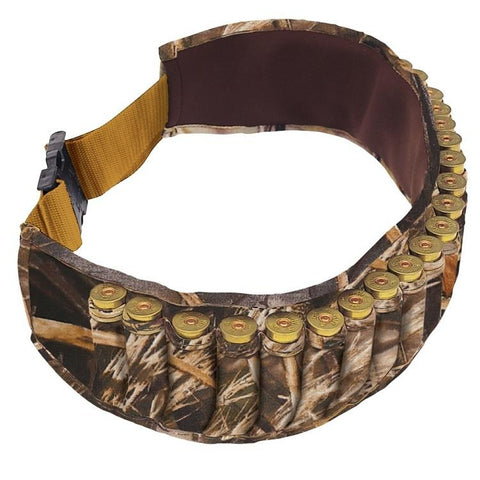 Neoprene Shotshell Belt, Max-4 Camo