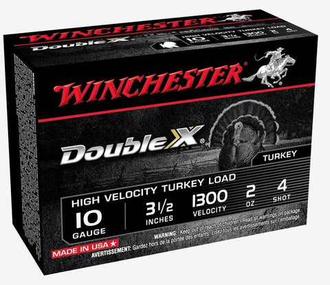 Double X Turkey Load 10GA, 3-1/2" #4 - 10 Rounds