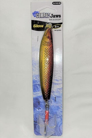 Compac Glow Jigger 5oz Red/Gold