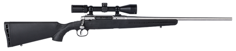 Savage Axis II Stainless XP 22-250 Rem W/Bushnell Banner 3-9x40 Scope