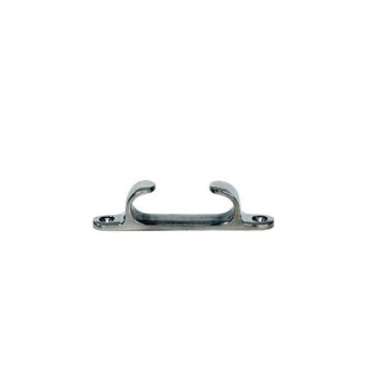 Stainless Straight Chocks 6"