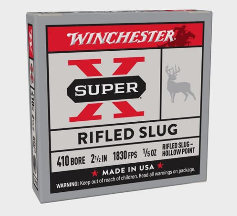 Super-X Rifled Slug 410 Ga, 2.5"