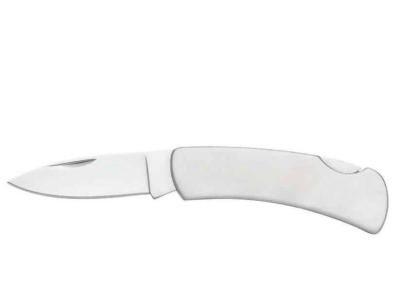Maxam Lockback Knife - Silver
