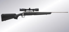 Savage Axis XP Stainless 223 Rem W/ Weaver Scope 3-9x40