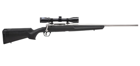 Savage Axis XP Stainless 223 Rem W/ Weaver Scope 3-9x40