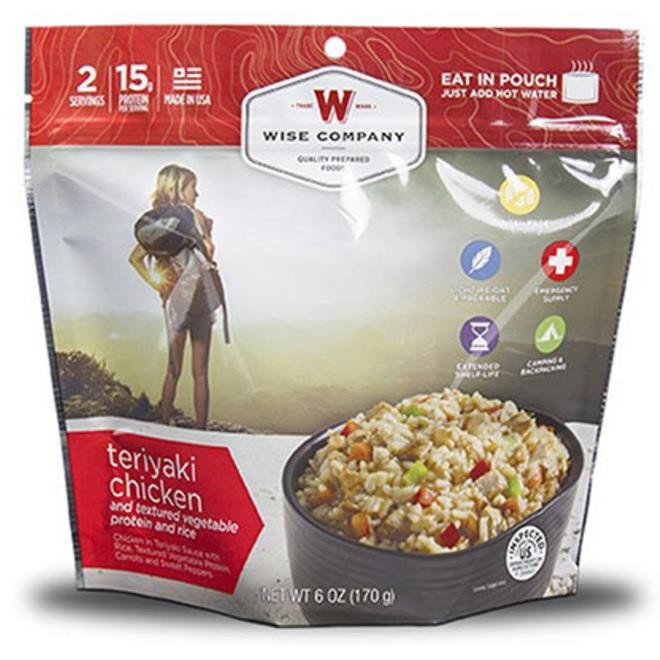 Wise Company Teriyaki Chicken & Rice