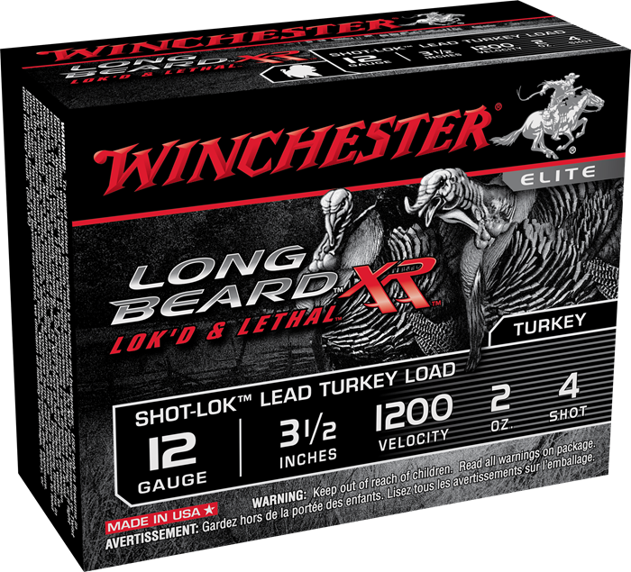 Winchester Long Beard XR 12 Gauge 3-1/2'' 2 OZ #4 1200 FPS