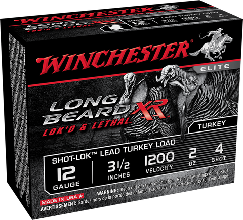 Winchester Long Beard XR 12 Gauge 3-1/2'' 2 OZ #4 1200 FPS