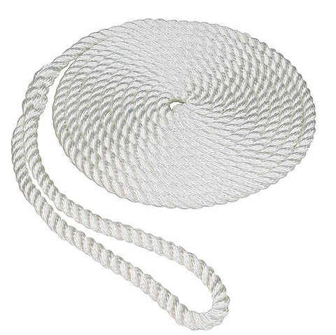 Mercer's 1/2" X 15' (Twisted) Dock Line White