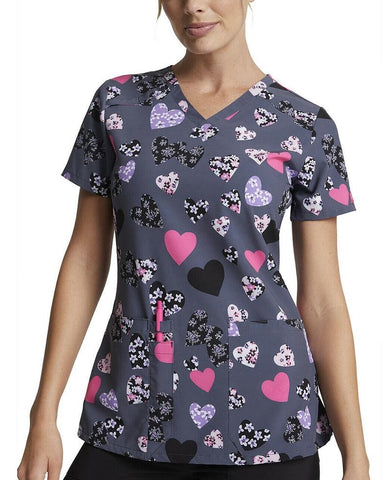 Dickies V-Neck Scrub Top - Womens