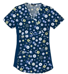 Cherokee Maternity Mock Wrap Knit Panel Top - Womens