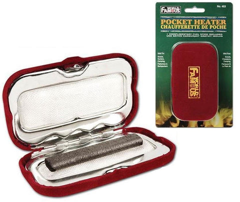 World Famous Solid Fuel Pocket Heater