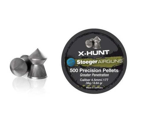 Stoeger Pellets .177 X-Hunt (500 Pointed)
