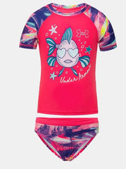 UA Swirl Rashguard Set - Infant Girls