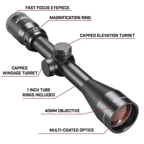 Tasco World Class 3-9X40MM Riflescope