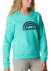 Columbia Trek Graphic Crew Sweatshirt (Plus) - Womens