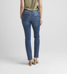 Suki Mid Rise Straight Leg Jeans - Womens