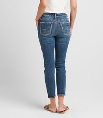 Suki Mid Rise Skinny Crop Jeans - Womens