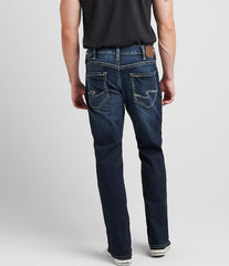 Zac Relaxed Fit Straight Leg Jeans - Mens