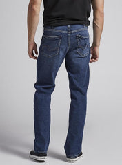 Silver Grayson Classic Fit Straight Leg Jeans - Mens
