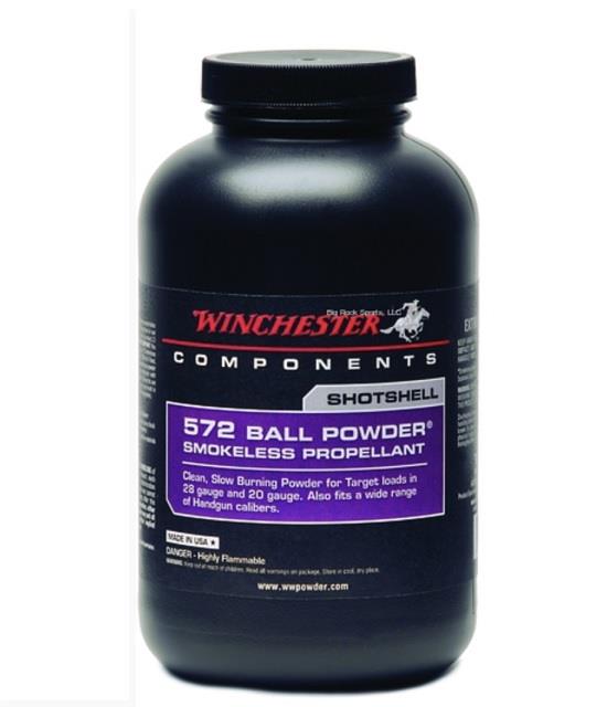 Winchester 572 Ball Powder Shotshell Smokeless Propellant - 1 Lb.