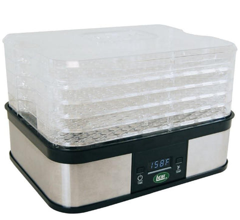 LEM 5-Tray Digital Dehydrator 250 Watt