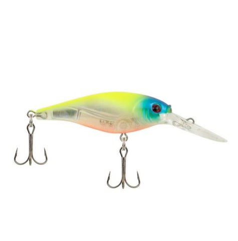 Flicker Shad 5 Lure - Flashy Chartreuse