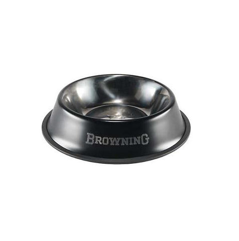 Browning Dog Bowl 11" Stainless Steel - XL Black