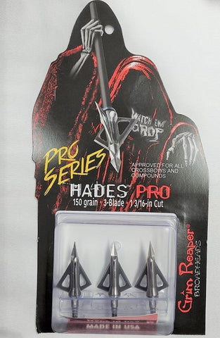 Grim Reaper Broadhead Hades Pro 150GR - 3pk