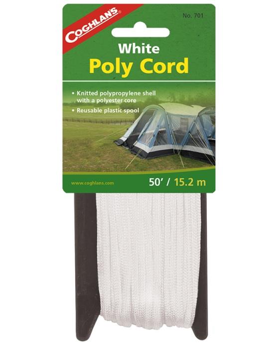 White Poly Cord 50'