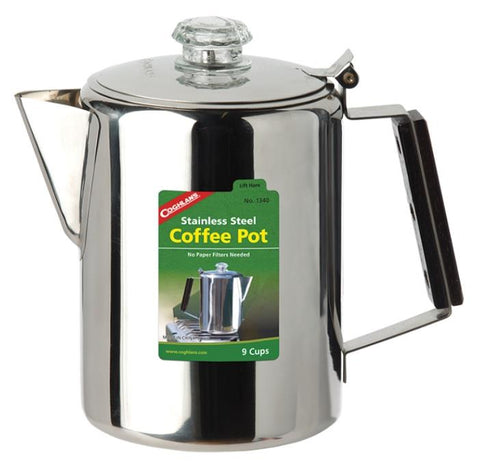Stainless Steel Coffee Pot 9 Cup