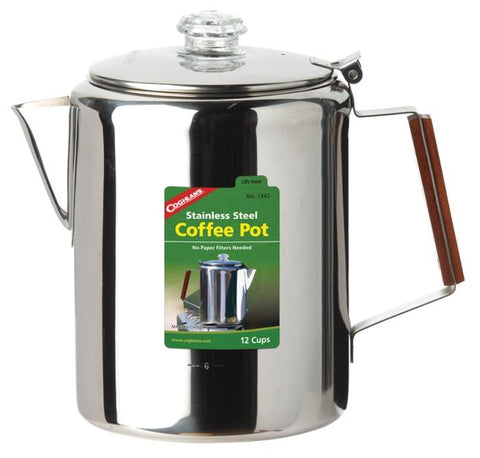 Stainless Steel Coffee Pot 12 Cup