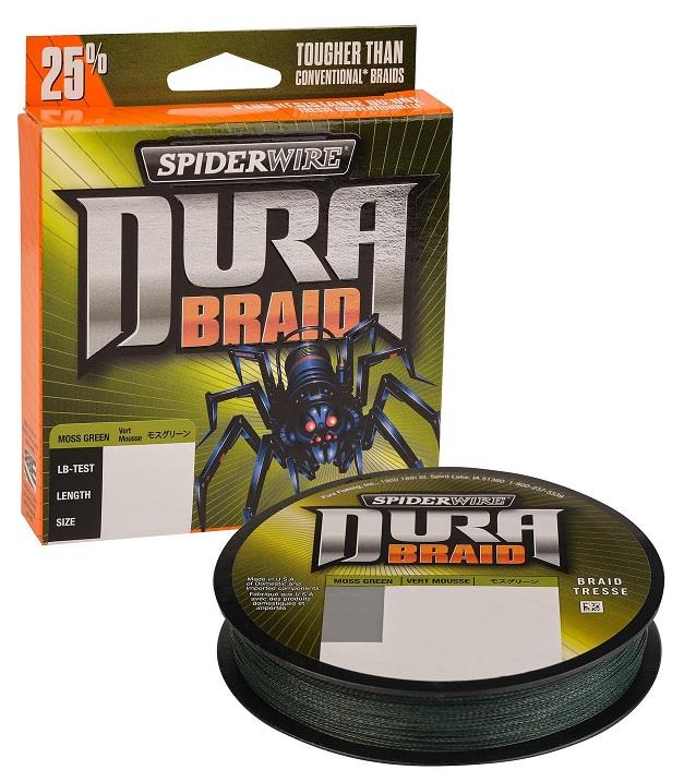 SpiderWire DuraBraid 65lbs. 150yds. - Moss Green
