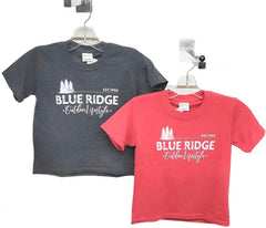 Blue Ridge Solid Logo Tee - Kids