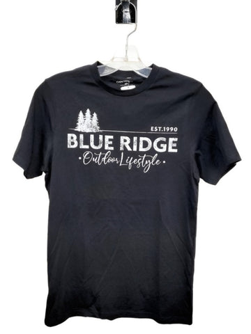 Blue Ridge Solid Logo Tee - Mens