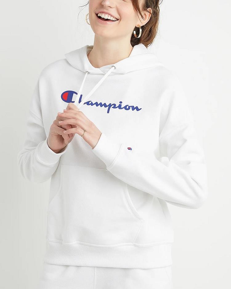 Champion Relaxed Powerblend Hoodie - Womens