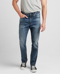 Eddie Relaxed Fit Tapered Leg Jeans - Mens
