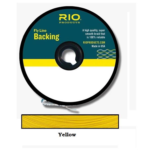 Rio Fly Line Backing 30lb 100yds Yellow